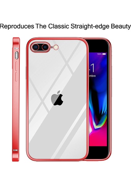 iPhone 7 Plus / 8 Plus Için Ince Şeffaf Kılıf (Yurt Dışından) fiyatları