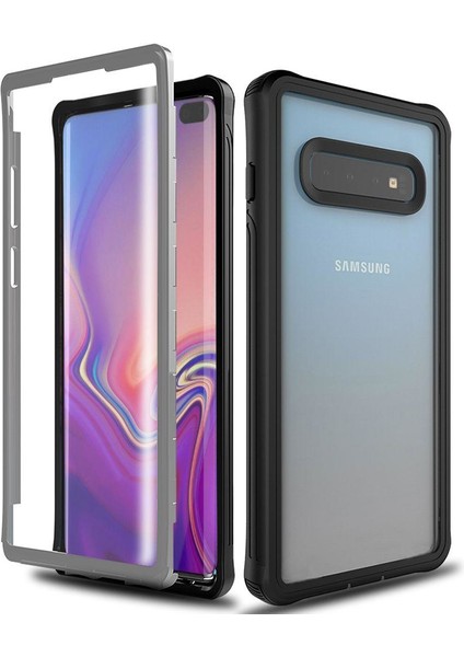 Samsung Galaxy S10 Için Shockproof Tam Koruma Kılıf (Yurt Dışından)