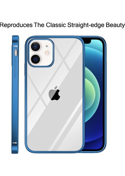 iPhone 12 Mini Için Ince Şeffaf Kılıf (Yurt Dışından)