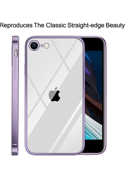 iPhone Se 2020 Için Ince Şeffaf Kılıf (Yurt Dışından)