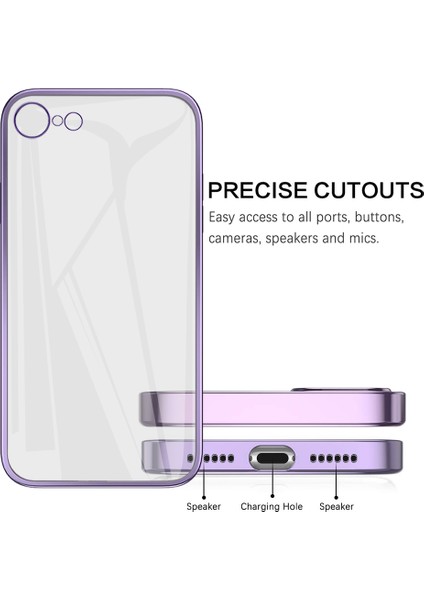 iPhone Se 2020 Için Ince Şeffaf Kılıf (Yurt Dışından)
