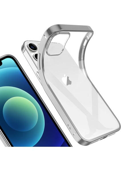 iPhone 12 Mini Için Ince Şeffaf Kılıf (Yurt Dışından)