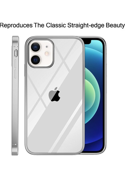 iPhone 12 Mini Için Ince Şeffaf Kılıf (Yurt Dışından)