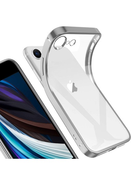iPhone Se 2020 Için Ince Şeffaf Kılıf (Yurt Dışından)