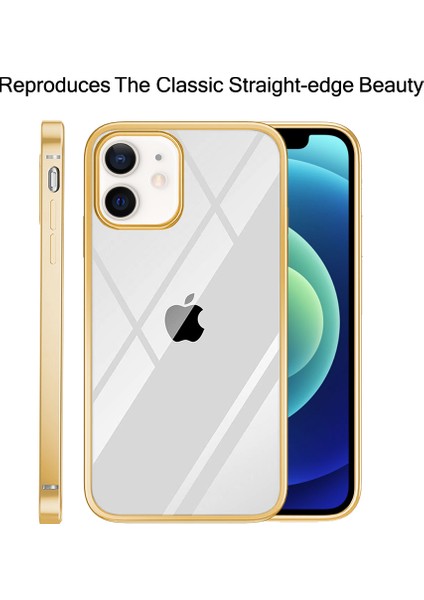 iPhone 12 Mini Için Ince Şeffaf Kılıf (Yurt Dışından)