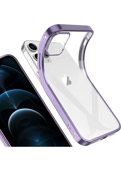 iPhone 12 Pro Için Ince Şeffaf Kılıf (Yurt Dışından)