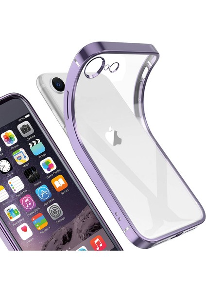 iPhone 6 / 6s Için Ince Şeffaf Kılıf (Yurt Dışından)