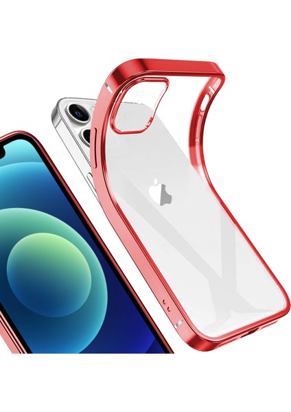 iPhone 12 Mini Için Ince Şeffaf Kılıf (Yurt Dışından)