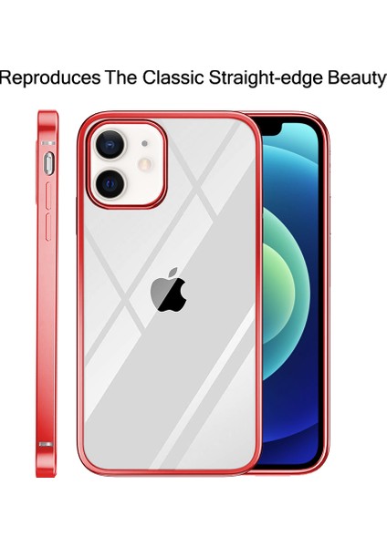 iPhone 12 Mini Için Ince Şeffaf Kılıf (Yurt Dışından)