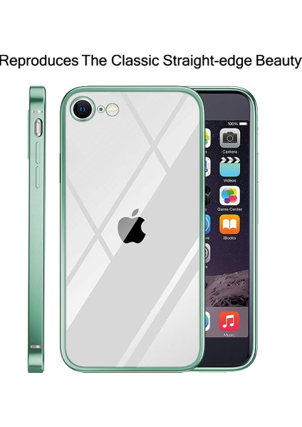 iPhone 6 / 6s Için Ince Şeffaf Kılıf (Yurt Dışından)