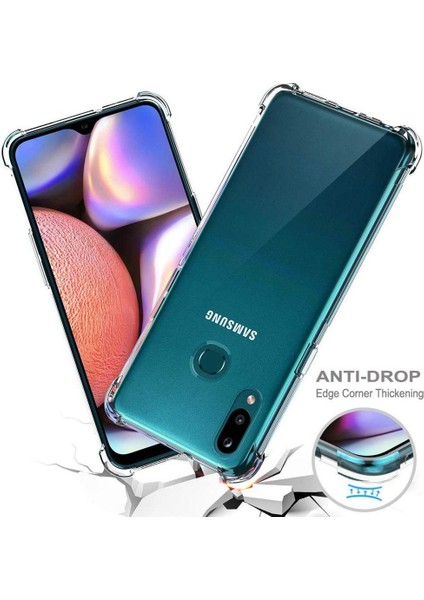 Samsung Galaxy A10S Için Airbag Şeffaf Kılıf (Yurt Dışından)