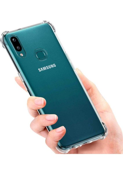 Samsung Galaxy A10S Için Airbag Şeffaf Kılıf (Yurt Dışından)