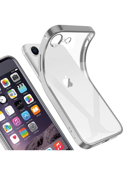 iPhone 6 / 6s Için Ince Şeffaf Kılıf (Yurt Dışından)