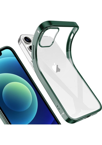 iPhone 12 Mini Için Ince Şeffaf Kılıf (Yurt Dışından)