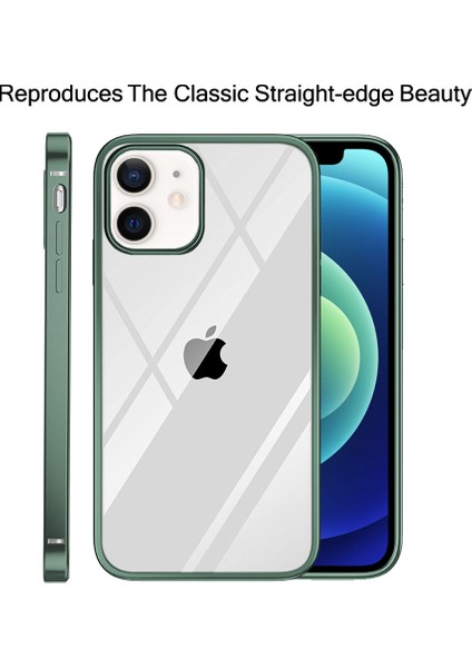 iPhone 12 Mini Için Ince Şeffaf Kılıf (Yurt Dışından)