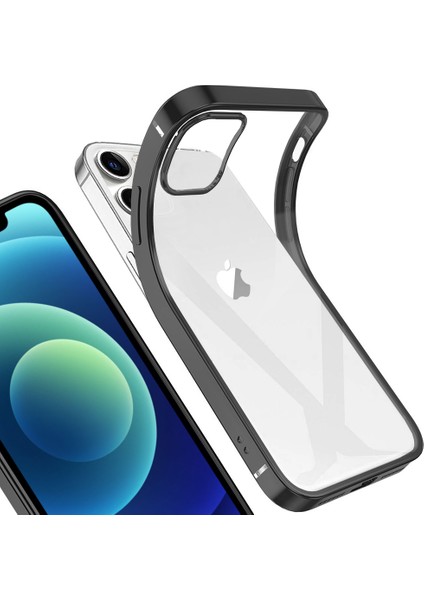 iPhone 12 Mini Için Ince Şeffaf Kılıf (Yurt Dışından)