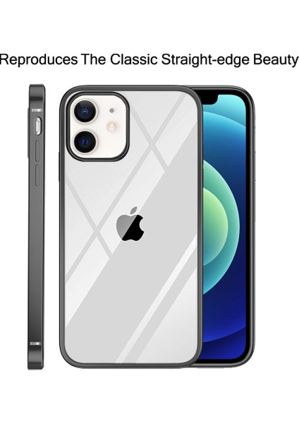 iPhone 12 Mini Için Ince Şeffaf Kılıf (Yurt Dışından)