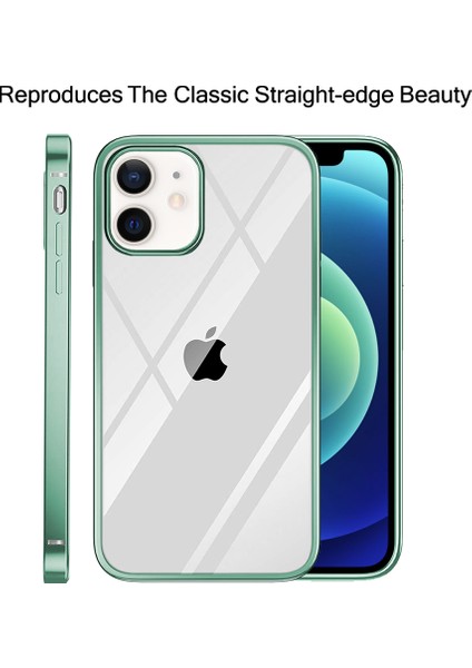 iPhone 12 Mini Için Ince Şeffaf Kılıf (Yurt Dışından)