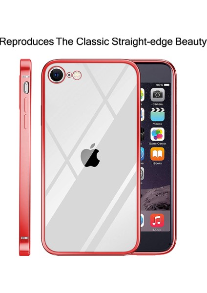 iPhone 6 / 6s Için Ince Şeffaf Kılıf (Yurt Dışından)
