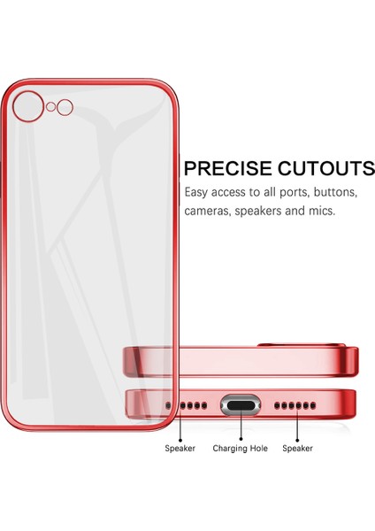 iPhone 6 / 6s Için Ince Şeffaf Kılıf (Yurt Dışından)