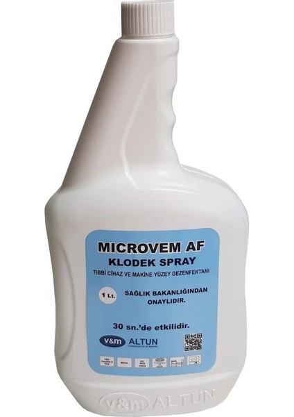 Af Yüzey Dezenfektanı 1 Litre