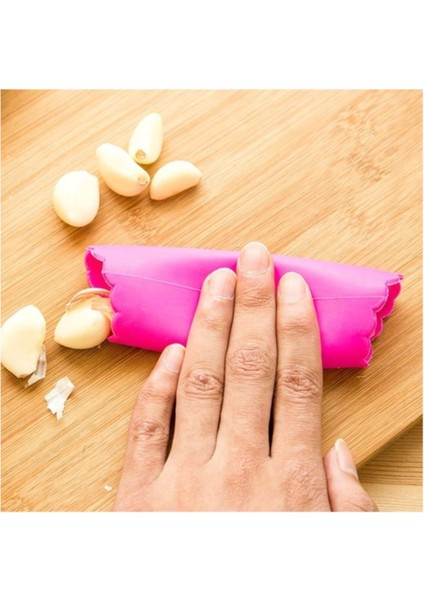 Pratik Silikon Sarımsak Soyacağı