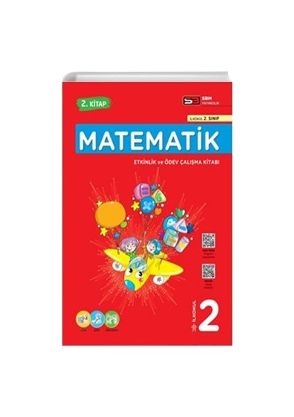 Matematik 2. Sınıf Etkinlik ve Ödev Çalışma Kitabı 2. Kitap