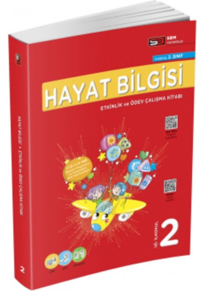 SBM Yayınları Hayat Bilgisi 2. Sınıf Etkinlik ve Ödev Çalışma Kitabı