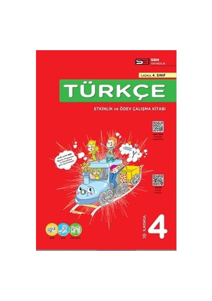 Türkçe 4. Sınıf Etkinlik ve Ödev Kitabı