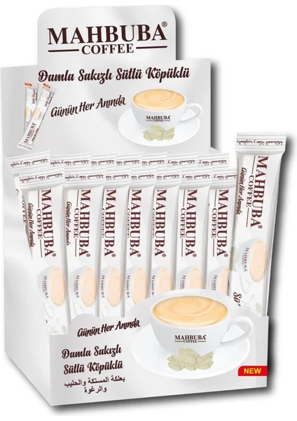 Damla Sakızlı Sütlü Köpüklü Kahve 48x17,5gr