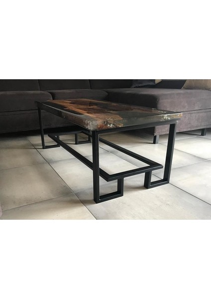 Profil Sehpa Ayağı Modelleri Orta Sehpa Ayağı 1 Adet Siyah Renk