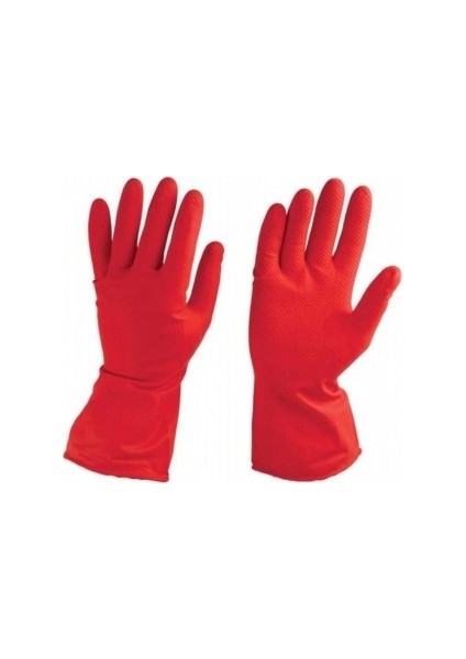 Lastik Bulaşık Temizlik Ev Işleri Eldiveni No:10 x Large
