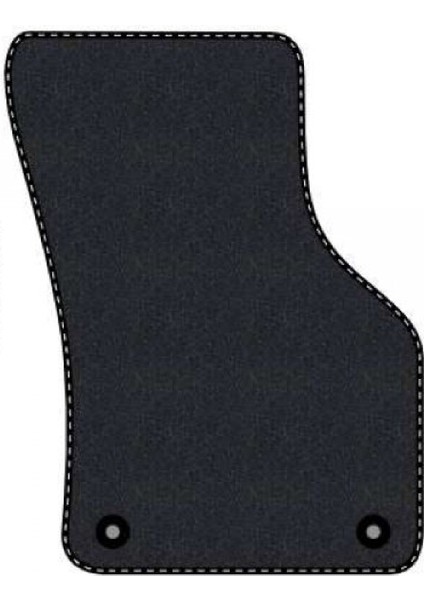 Renault Megane 3 2008-2016 Hatchback Siyah Halı Siyah Kenar Çapraz Çizgi Topuk 2250 gr Paspas modelleri