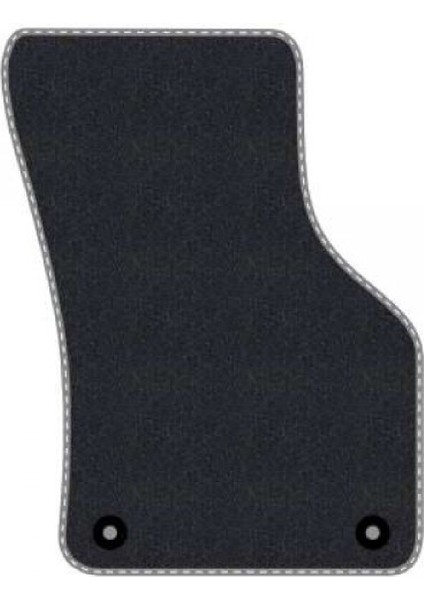 Renault Latitude 2010 ve Sonrası Siyah Halı Gri Kenar Elipsler Topuk 2250 gr Paspas modelleri