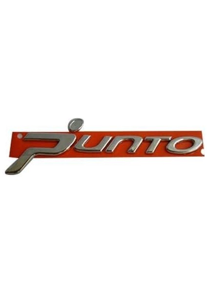 Fiat Punto Bagaj Yazısı 55 x 175 mm