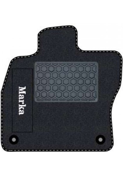 Honda Civic Euro Sedan 1995-2001 Siyah Halı Siyah Kenar Petek Topuk 2250 gr Paspas fiyatları