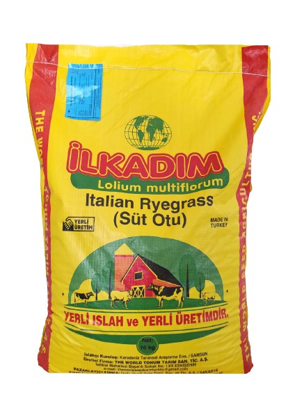 İlk Adım Süt Otu Tohumu (Ryegrass) - Rye Grass - Italyan Çimi - Reygrass - Tetraploid - 10 kg