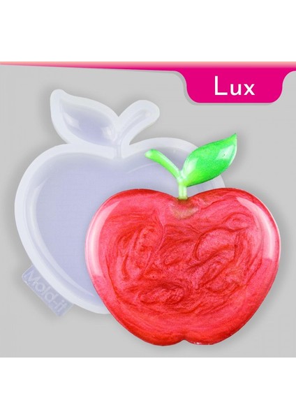 Lux Elma Bardak Altlığı Silikon Kalıbı fiyatları