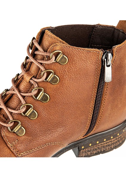 Rosalina Bağcıklı Deri Kadın Bot fırsatları