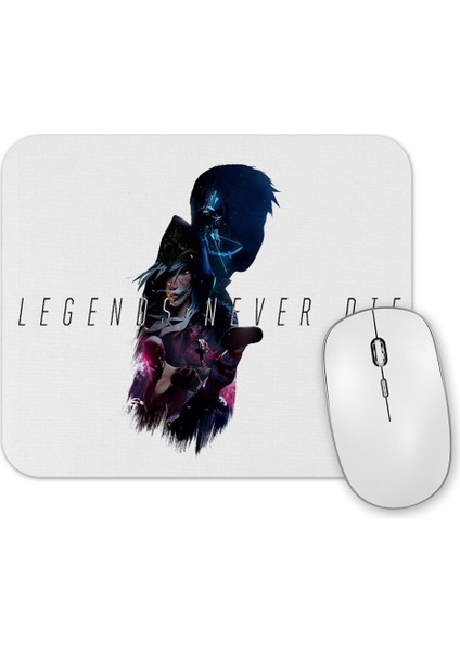 Legends Never Die Mouse Pad