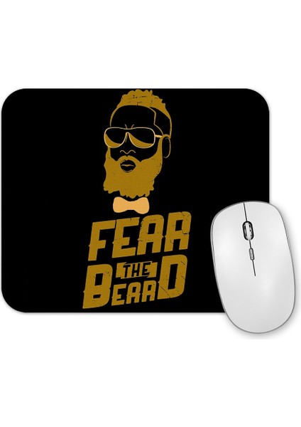 James Harden Fear The Beard Mouse Pad