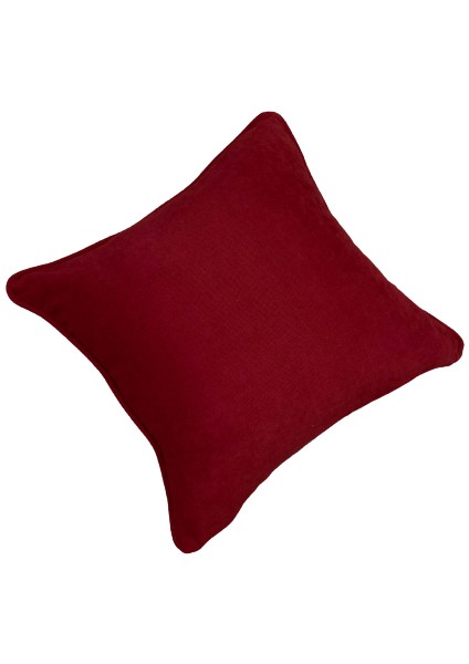 Tuğçe Demir Home Desıgn Bordo Dekoratif Kırlent İç Dolgulu 43X43 fırsatları