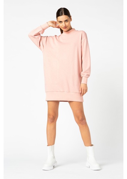 Vıgoss Kadın Balıkçı Yaka Uzun Sweatshirt 13340-00324 fiyatları