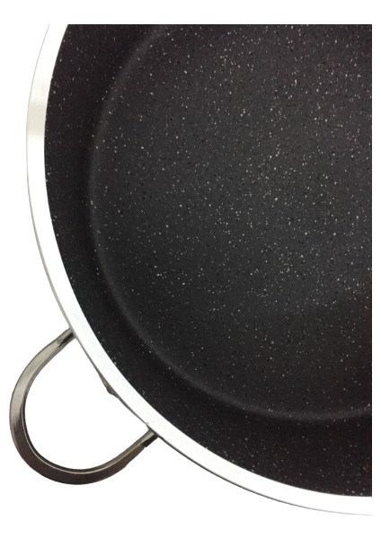 Granit Series 30 cm Derin Yanmaz Yapışmaz Granit Tencere
