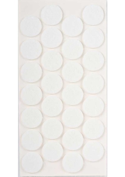 Kaydır.keçesi Yuv. 1plk=28 Ad Q-28 Beyaz