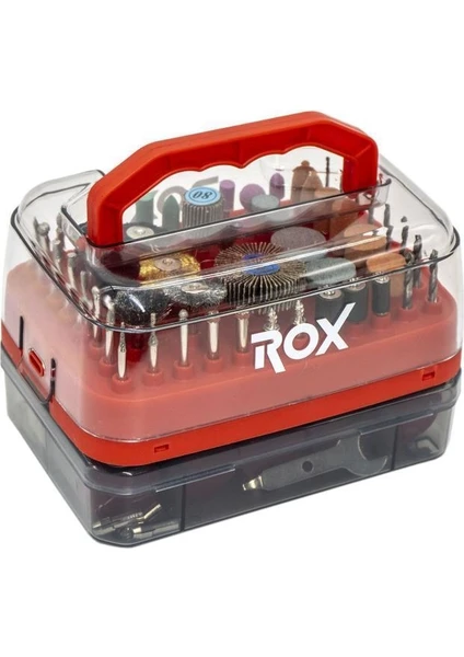 Rox Wood 0097 Hobi Gravür Mini Aksesuar Seti 316 Parça Dremel Uyumlu