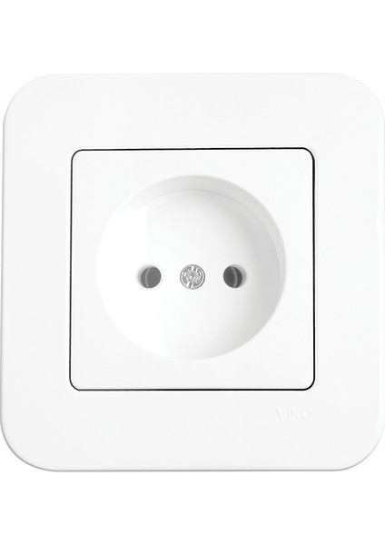 Rollina Priz Çerçeve Dahil Beyaz 12'li