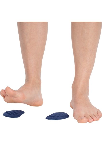 Kumaş Kaplı Silikon Metatarsal Destek (Yapışkanlı) - Beden: S (W 712-S)