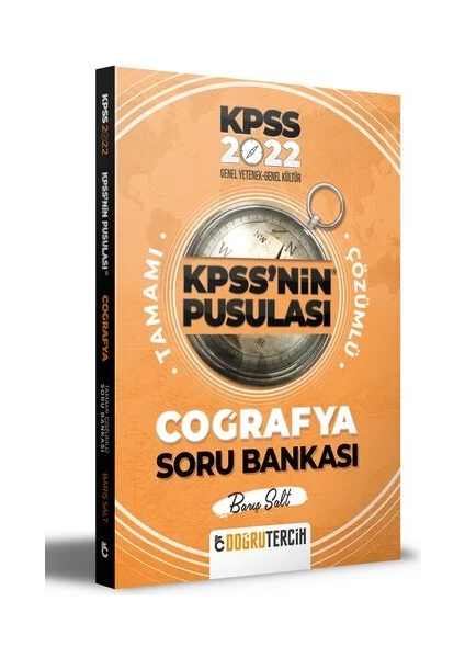 Doğru Tercih Yayınları 2022 KPSS'nin Pusulası Coğrafya Soru Bankası