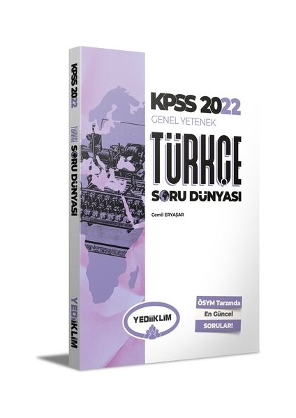 KPSS 2022 Genel Yetenek Türkçe Soru Dünyası